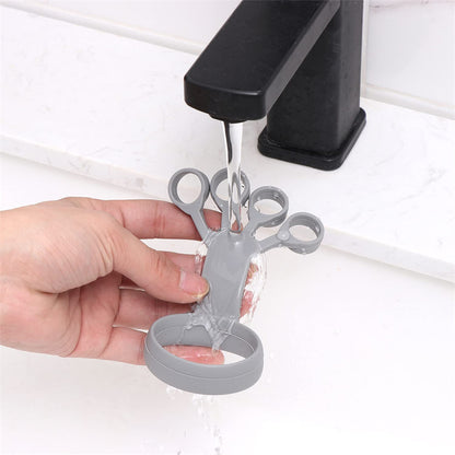 Dispozitiv din silicon pentru exerciții ale degetelor și mâinii