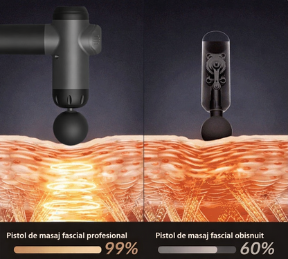Pistol de masaj profesional pentru recuperare musculară și relaxare